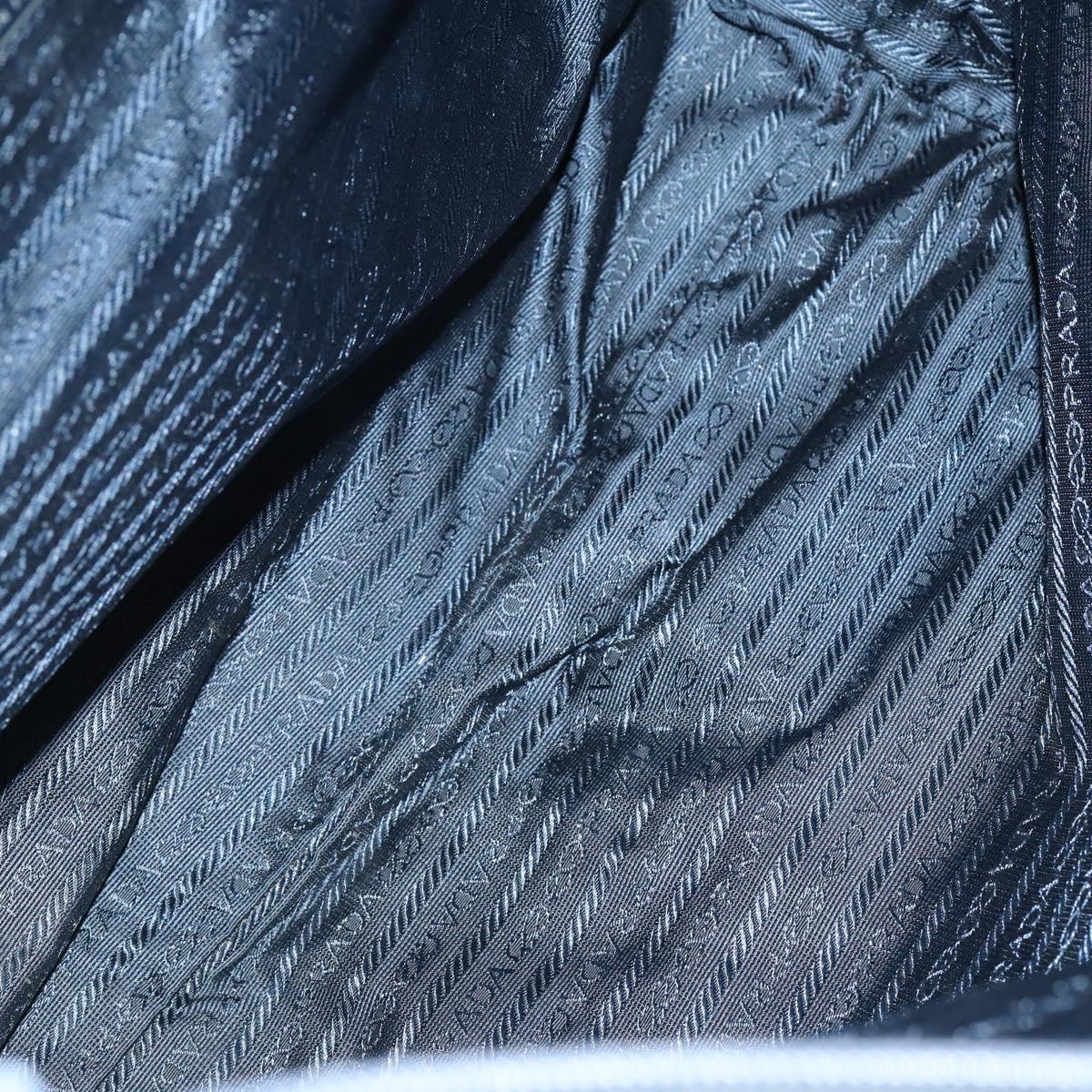 PRADA Tote Bag Nylon 3Set Green Blue Auth 146985