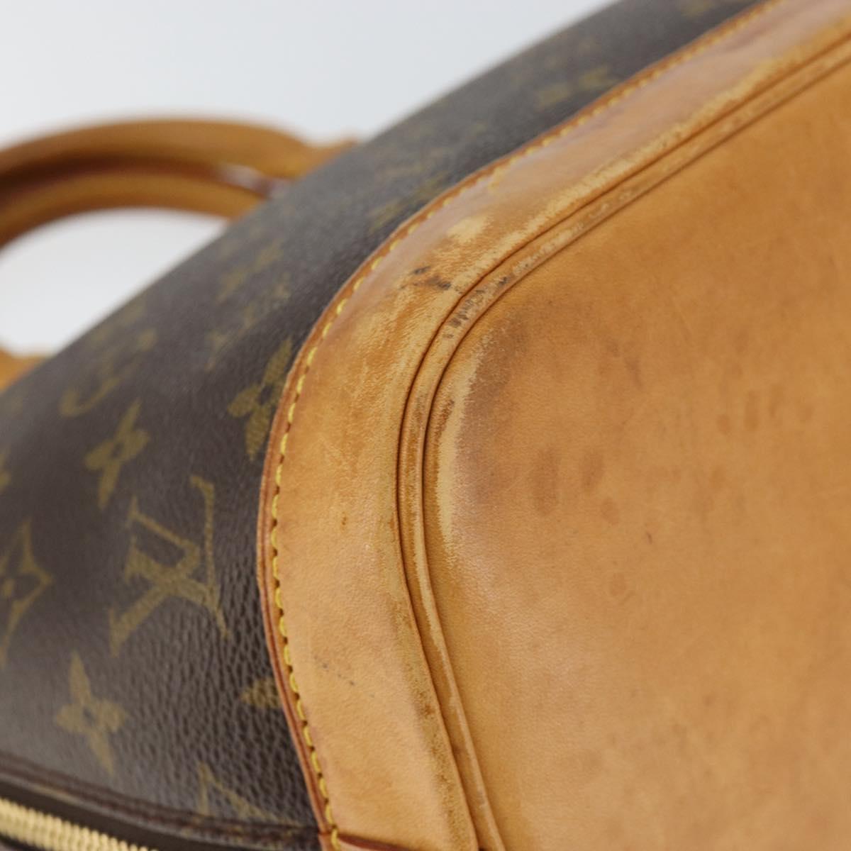 LOUIS VUITTON Monogram Alma Hand Bag M51130 LV Auth 146987