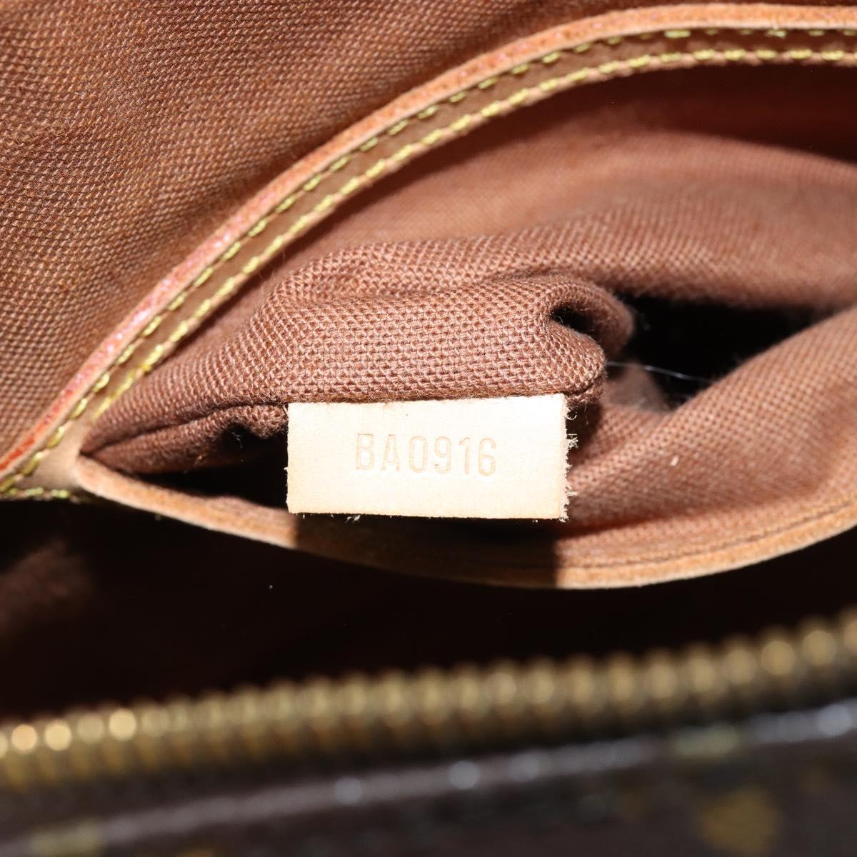 LOUIS VUITTON Monogram Alma Hand Bag M51130 LV Auth 146988