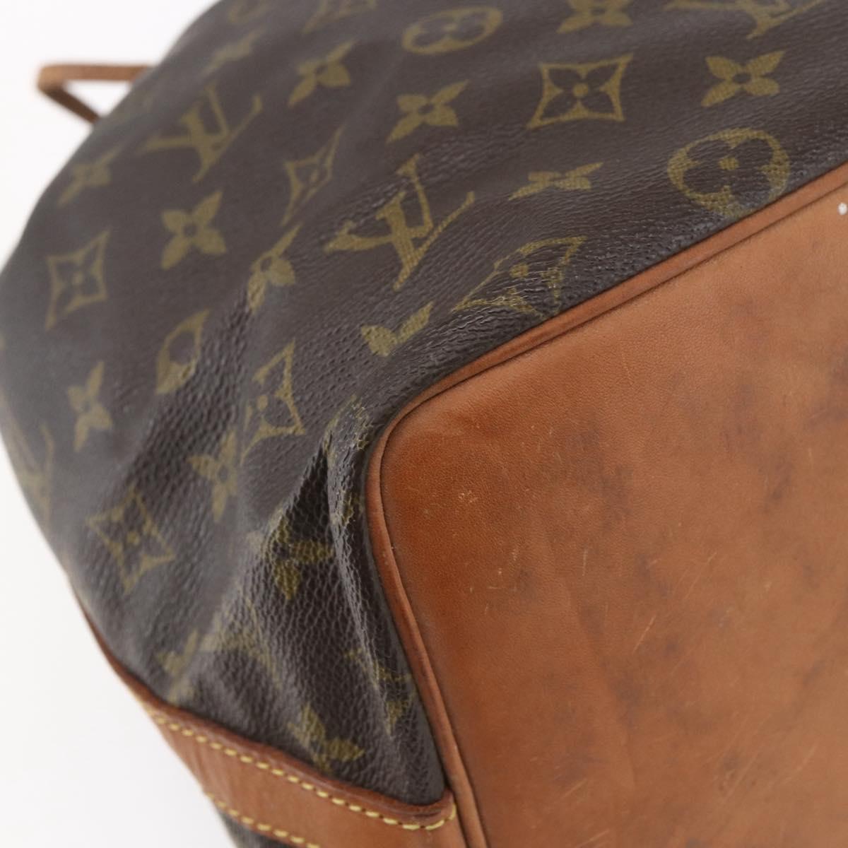 LOUIS VUITTON Monogram Petit Noe Shoulder Bag M42226 LV Auth 147002