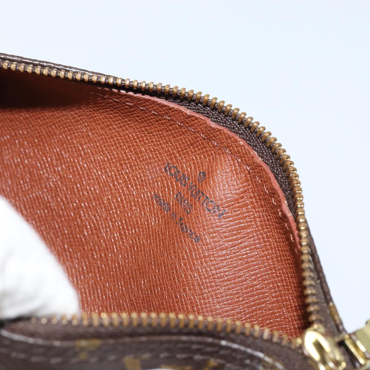 LOUIS VUITTON Monogram Papillon Pouch LV Auth 147019