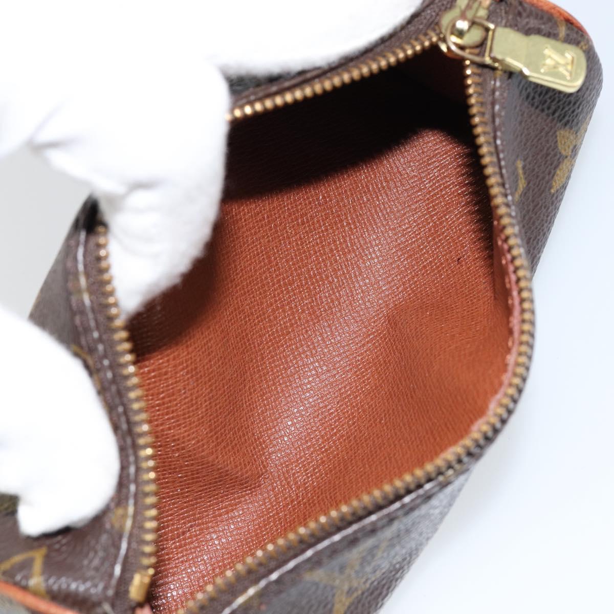 LOUIS VUITTON Monogram Papillon Pouch LV Auth 147019