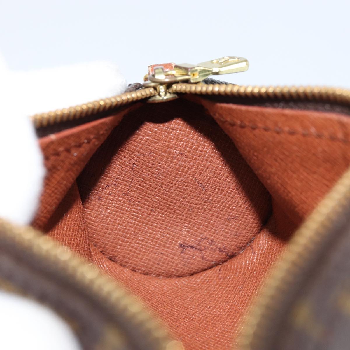 LOUIS VUITTON Monogram Papillon Pouch LV Auth 147019