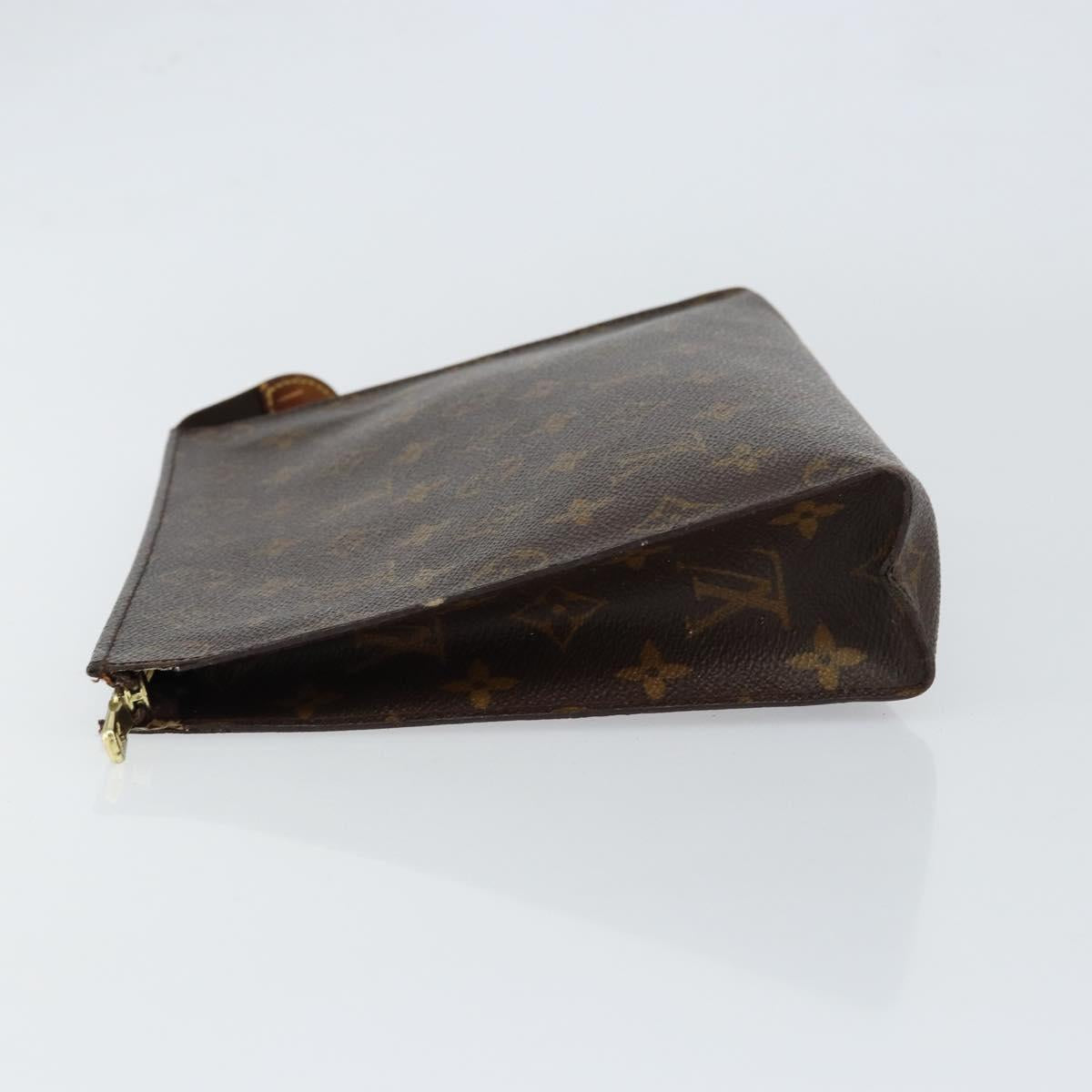LOUIS VUITTON Monogram Poche Toilette 26 Pouch M47542 LV Auth 147029