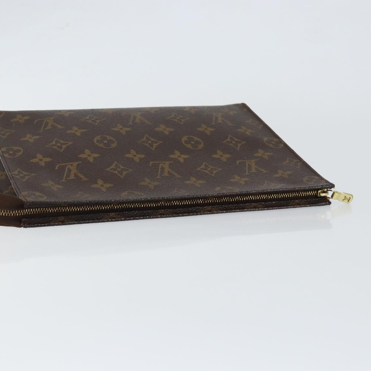 LOUIS VUITTON Monogram Poche Toilette 26 Pouch M47542 LV Auth 147029