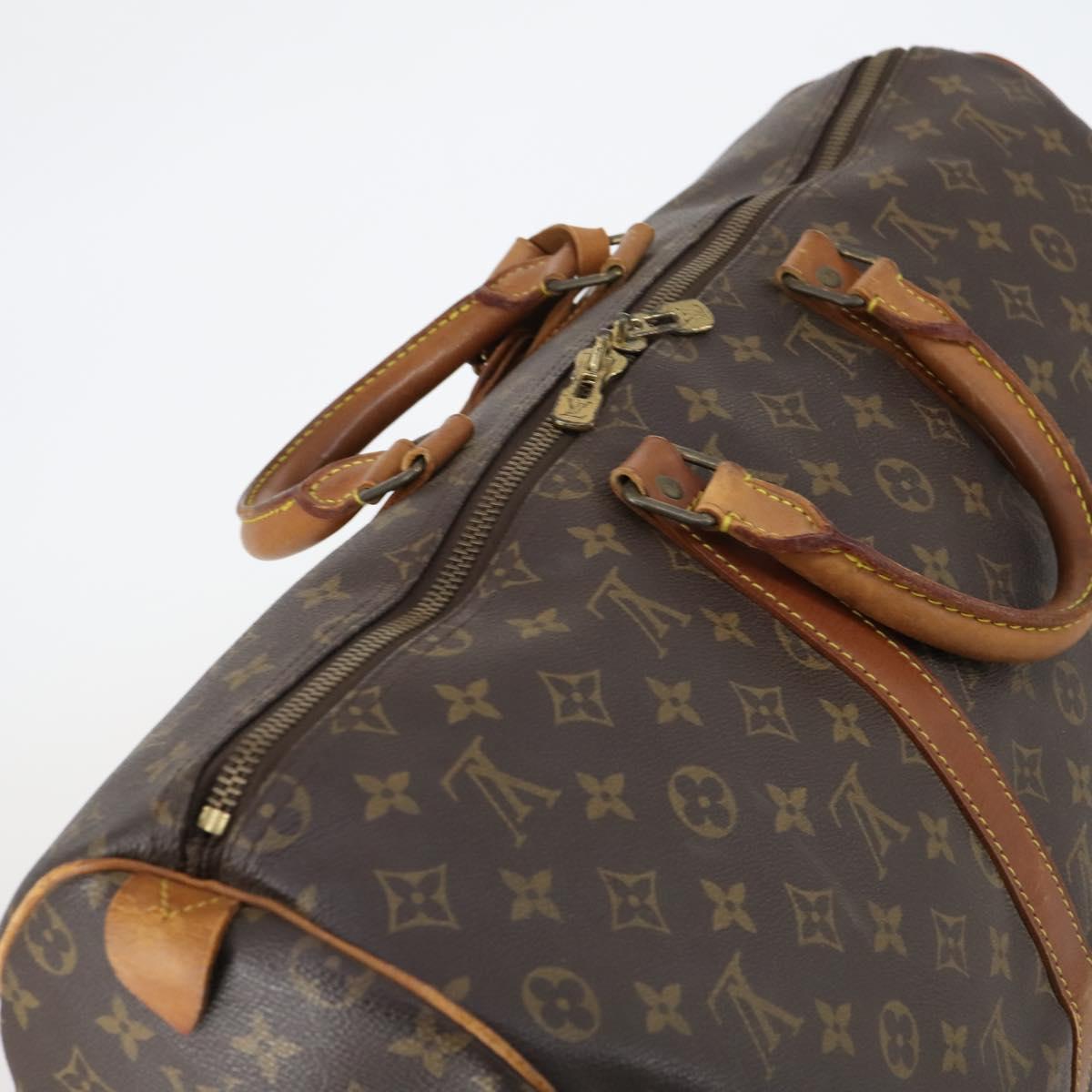 LOUIS VUITTON Monogram Keepall 50 Boston Bag M41426 LV Auth 147030