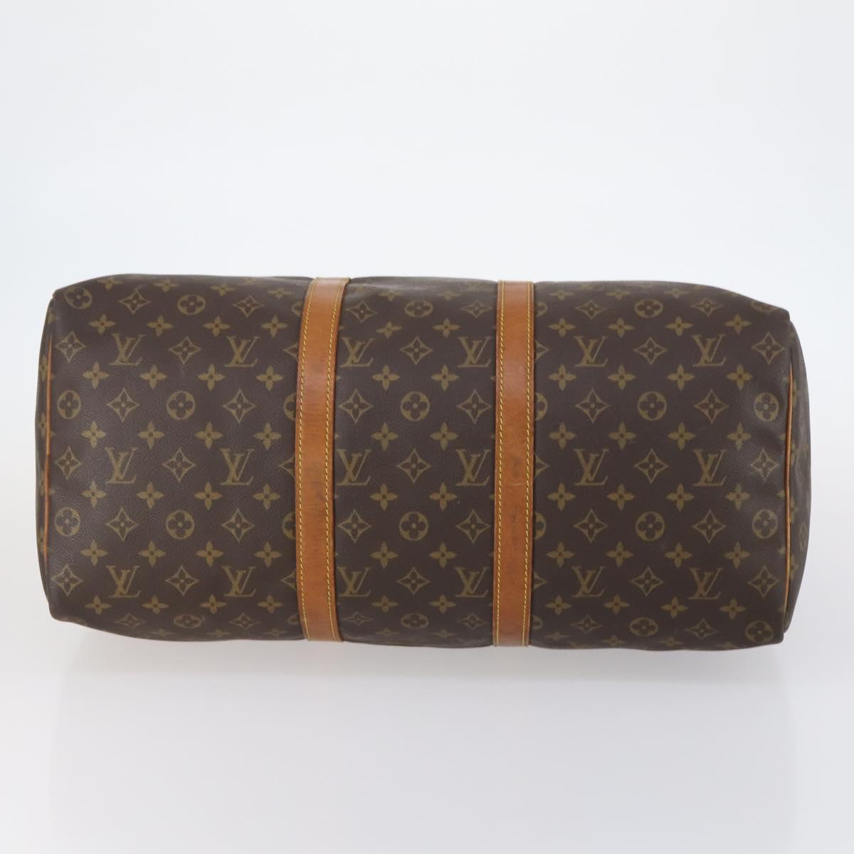 LOUIS VUITTON Monogram Keepall 50 Boston Bag M41426 LV Auth 147030