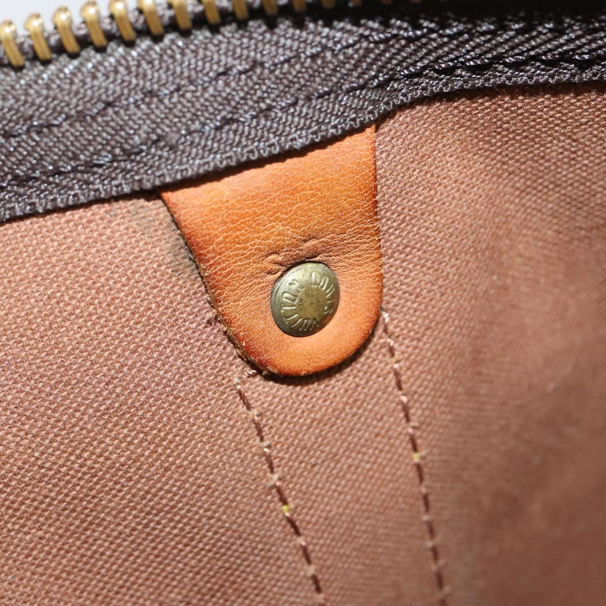 LOUIS VUITTON Monogram Keepall Bandouliere 45 Boston Bag M41418 LV Auth 147031