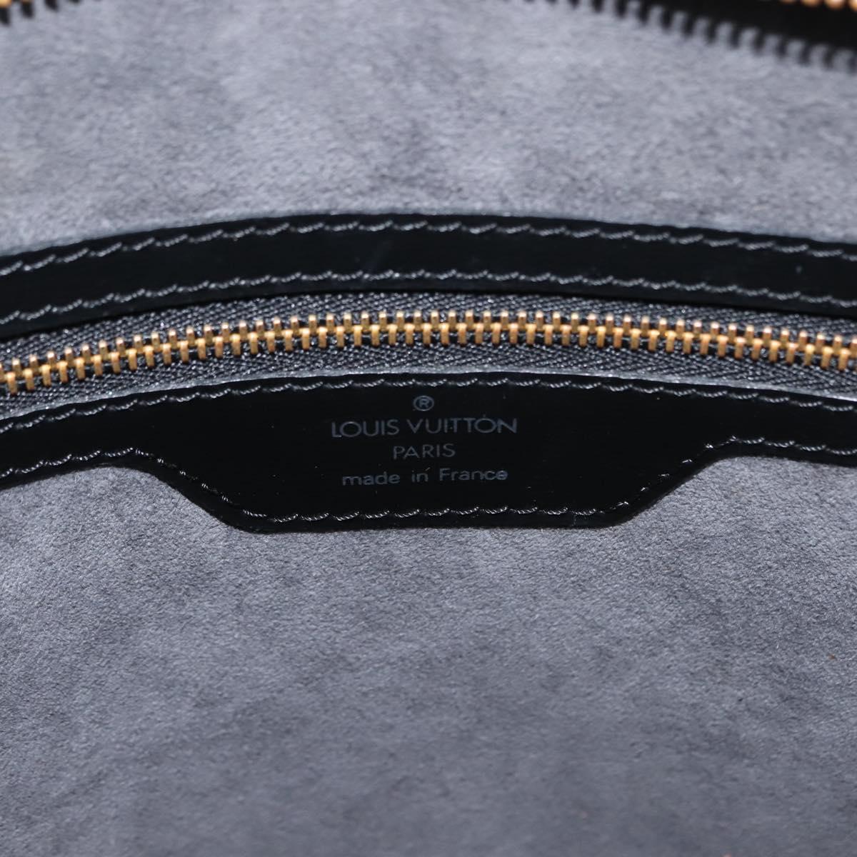 LOUIS VUITTON Epi Saint Jacques Shopping Shoulder Bag Black M52262 Auth 147032