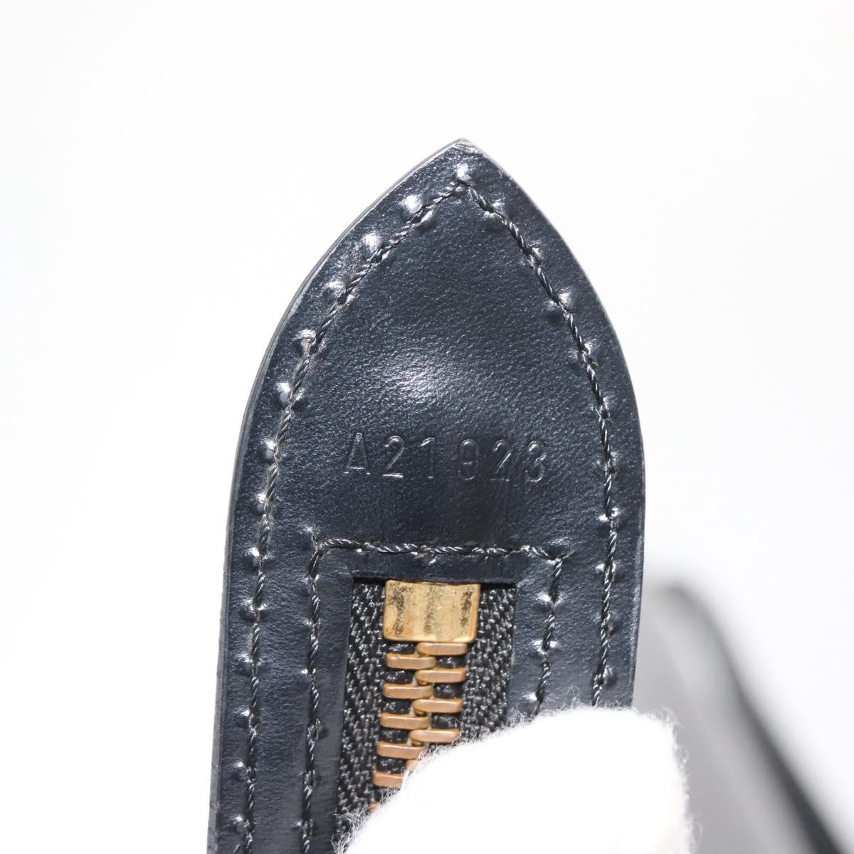 LOUIS VUITTON Epi Saint Jacques Shopping Shoulder Bag Black M52262 Auth 147032