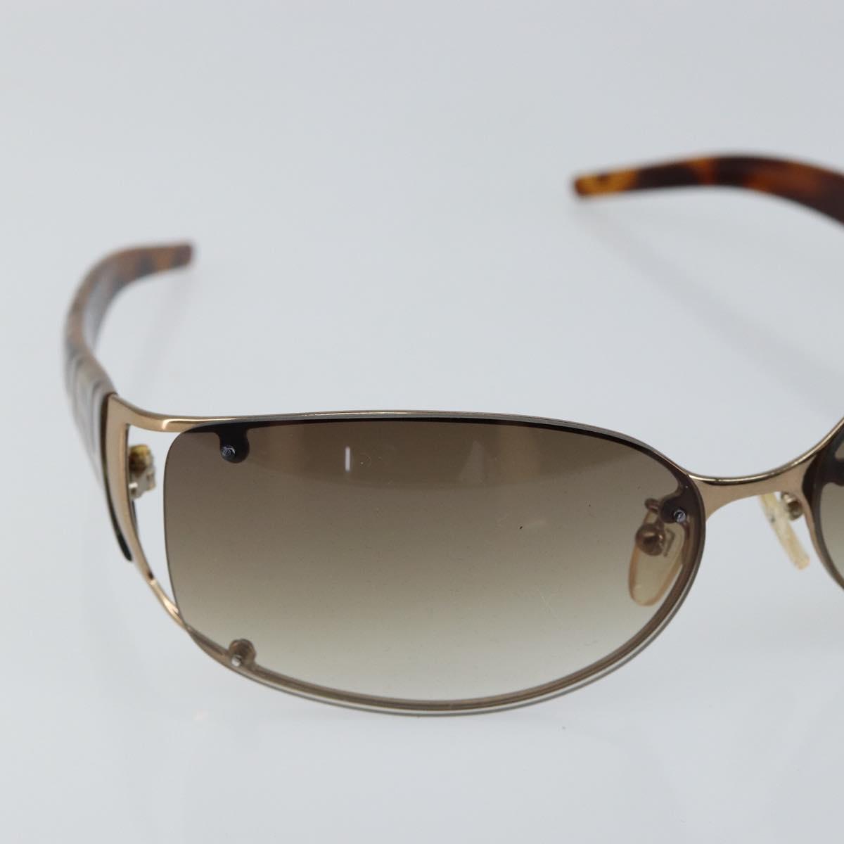 FENDI Sunglasses plastic Brown Auth 147036