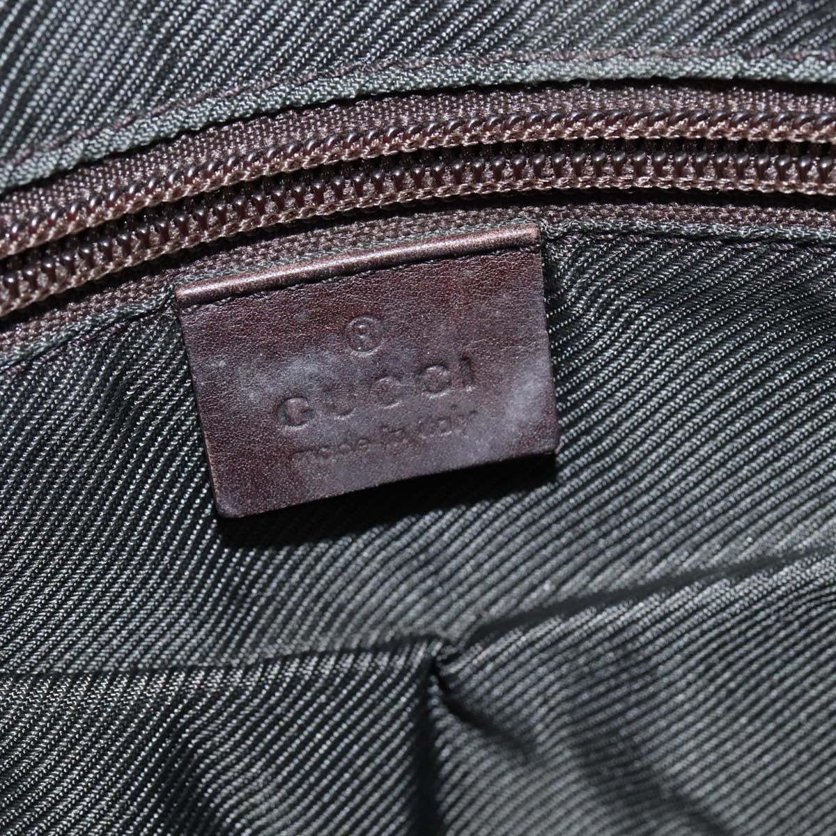 GUCCI GG Supreme Tote Bag PVC Beige Silver 91250 Auth 147043