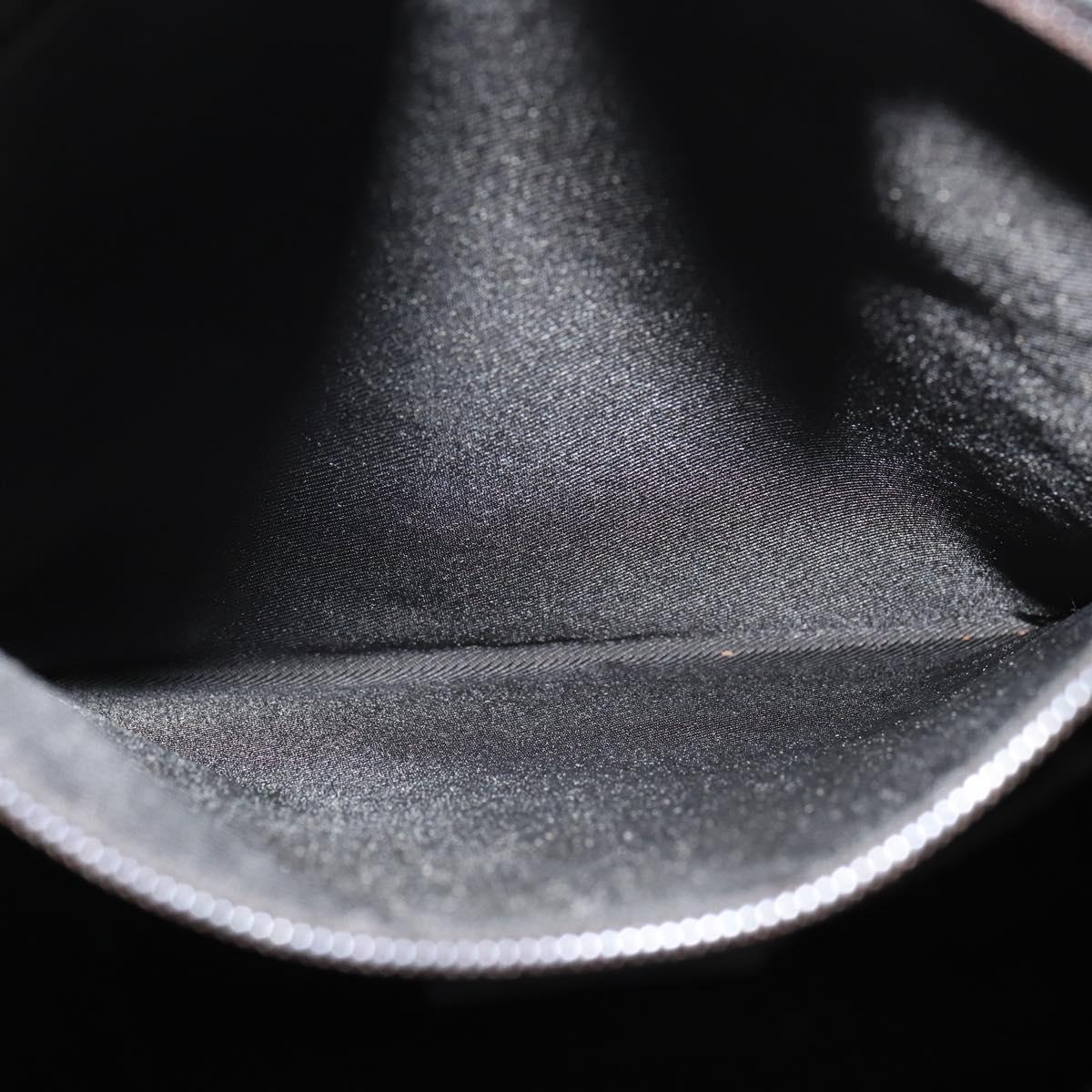 GUCCI GG Supreme Tote Bag PVC Beige Silver 91250 Auth 147043