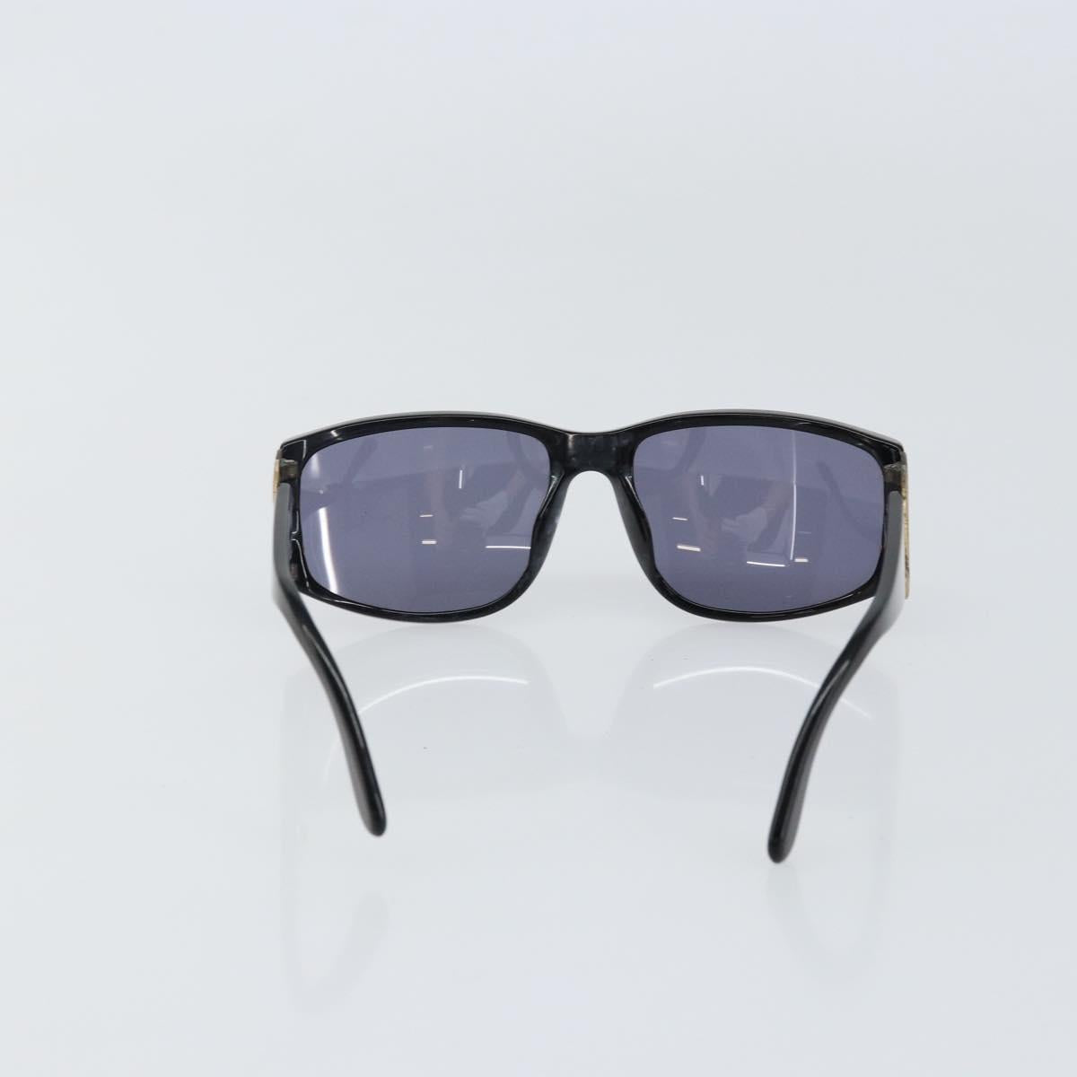 CHANEL Sunglasses plastic Black CC Auth 147052