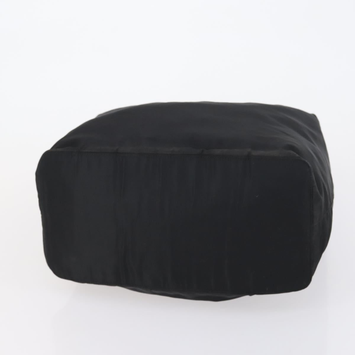 PRADA Tote Bag Nylon 4 Set Black Blue Auth 147053