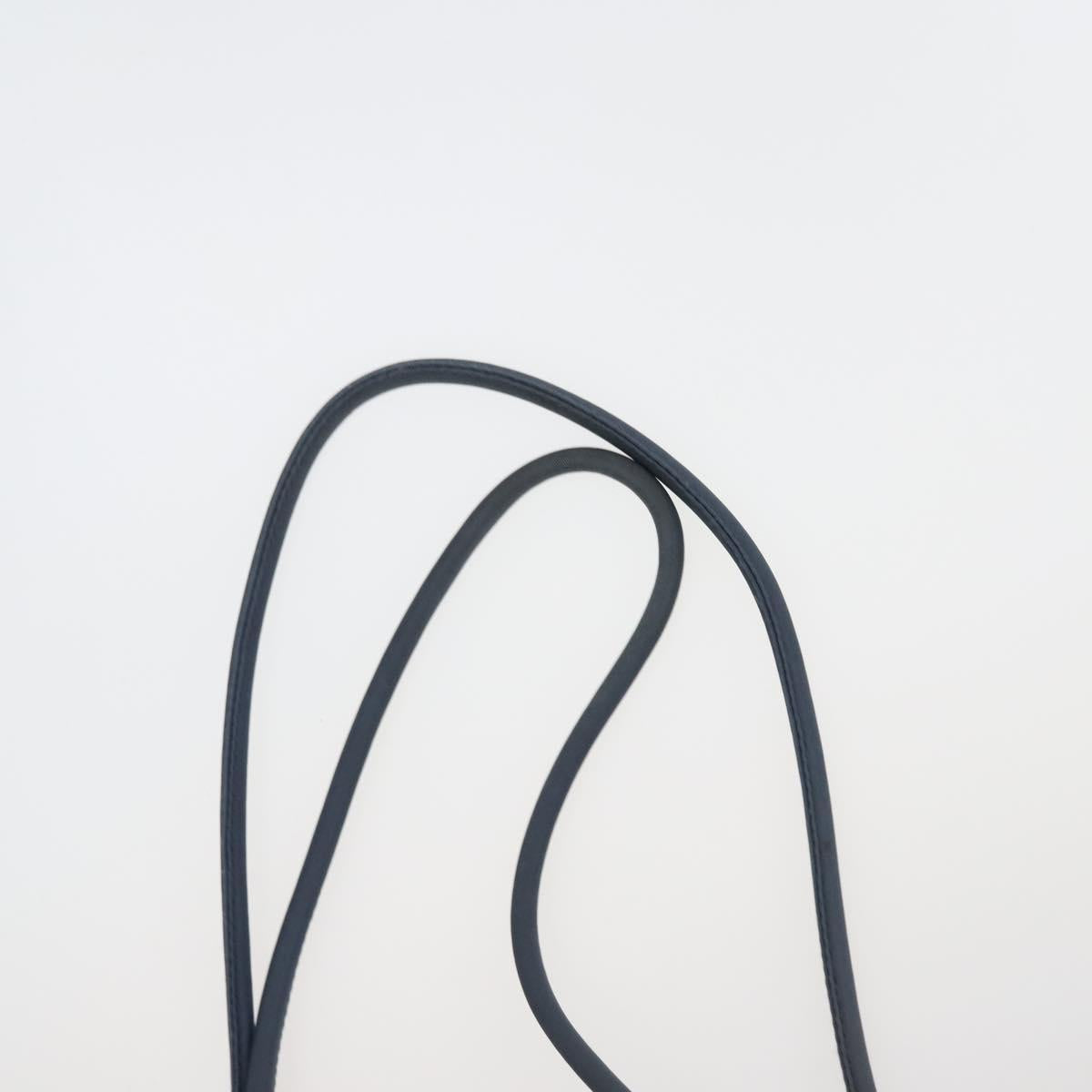 PRADA Tote Bag Nylon 4 Set Black Blue Auth 147053