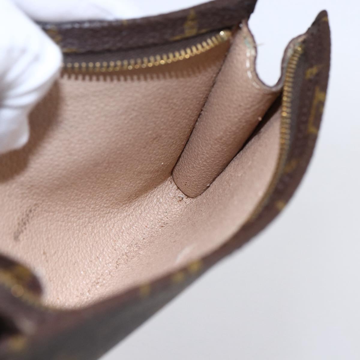 LOUIS VUITTON Monogram Bucket PM Accessory Pouch LV Auth 147059