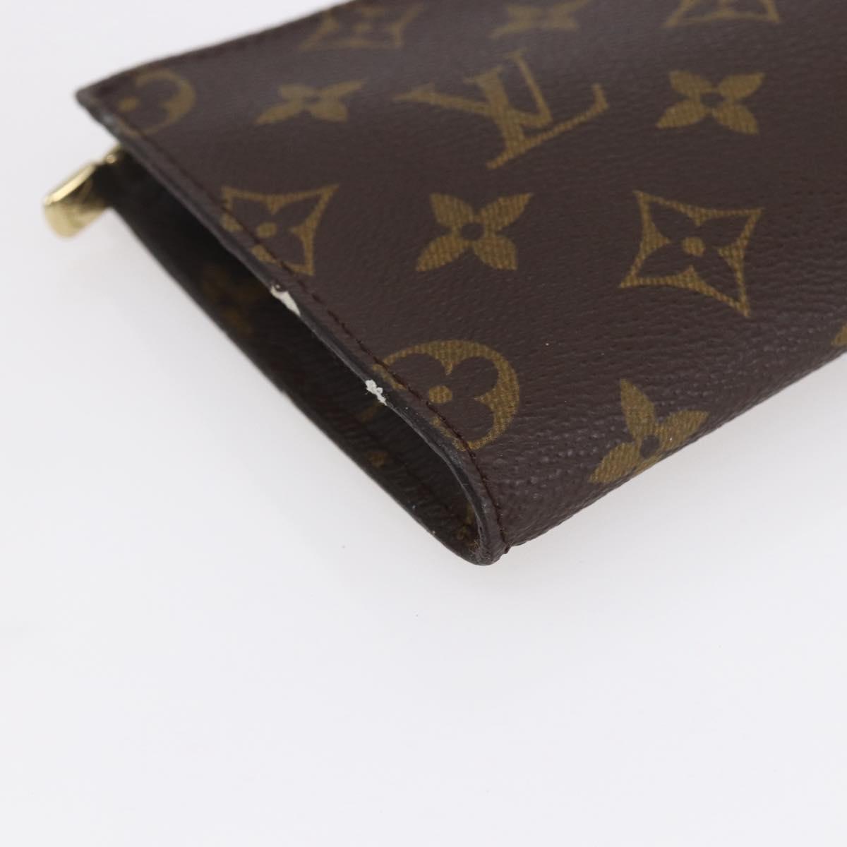 LOUIS VUITTON Monogram Bucket PM Accessory Pouch LV Auth 147059