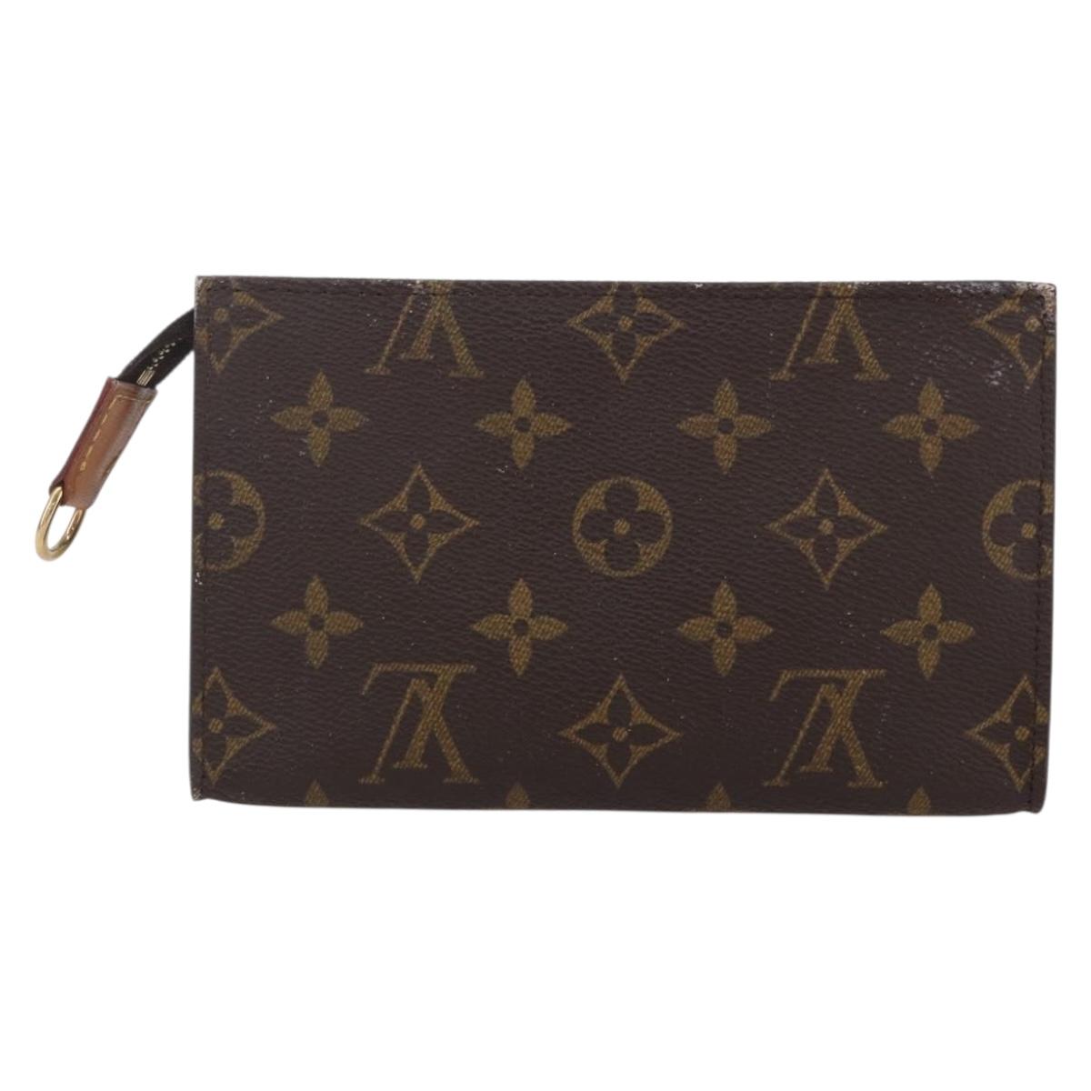 LOUIS VUITTON Monogram Bucket PM Accessory Pouch LV Auth 147060