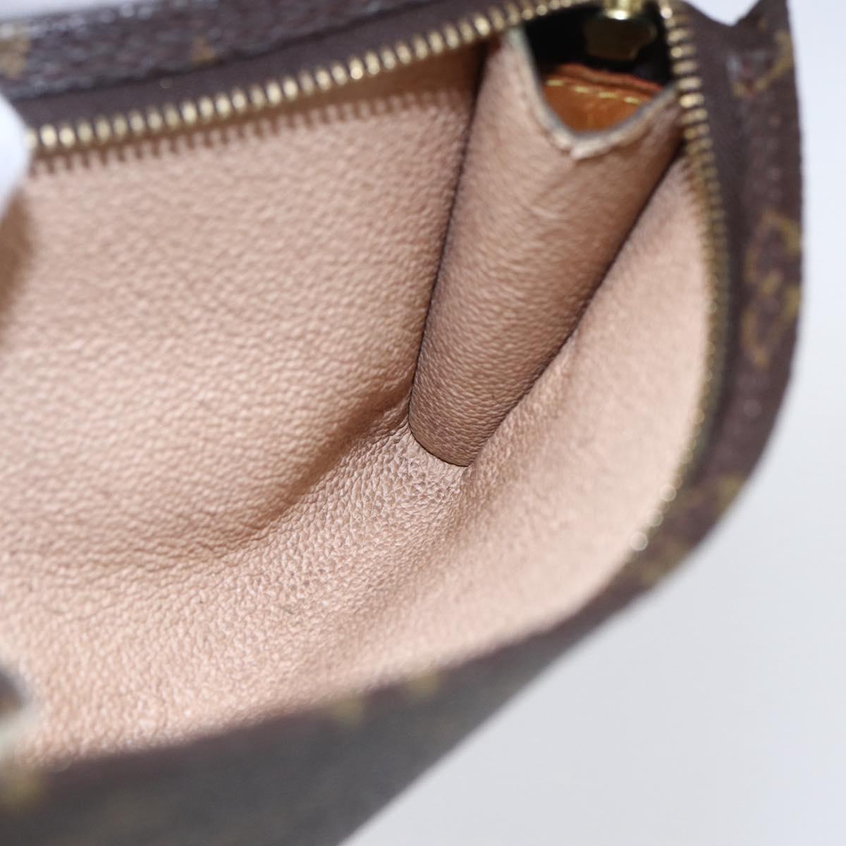 LOUIS VUITTON Monogram Bucket PM Accessory Pouch LV Auth 147070