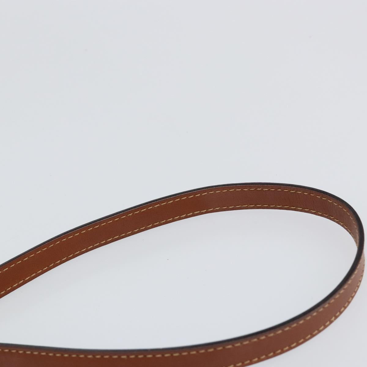 GUCCI Bamboo Hand Bag Leather 2way Brown Gold 000 2058 0290 0 Auth 147071