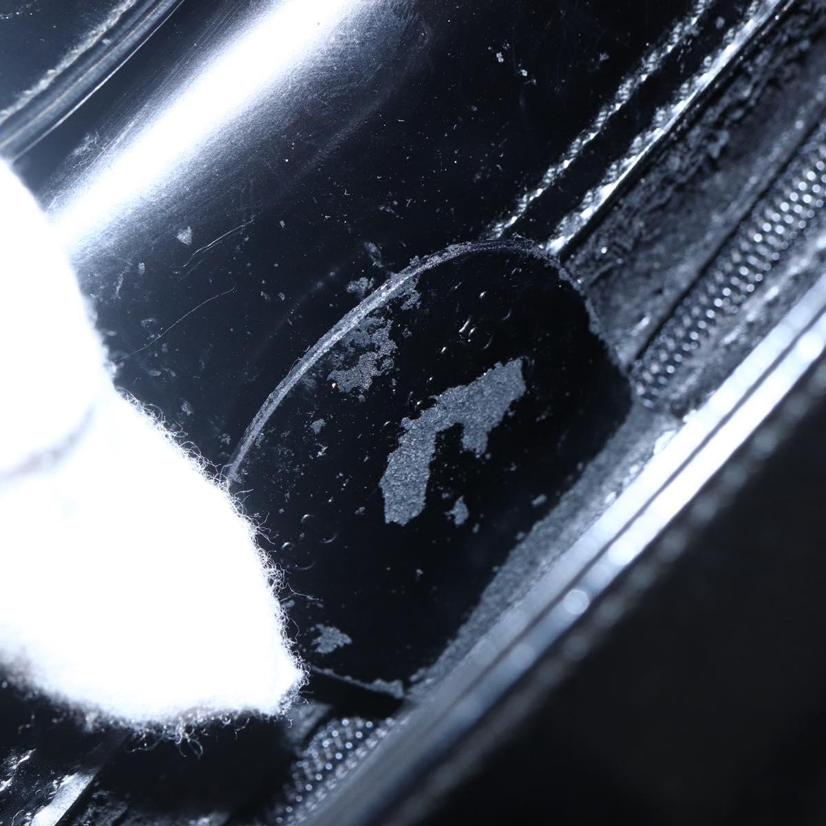 GUCCI Soho Shoulder Bag Enamel Black Auth 147072