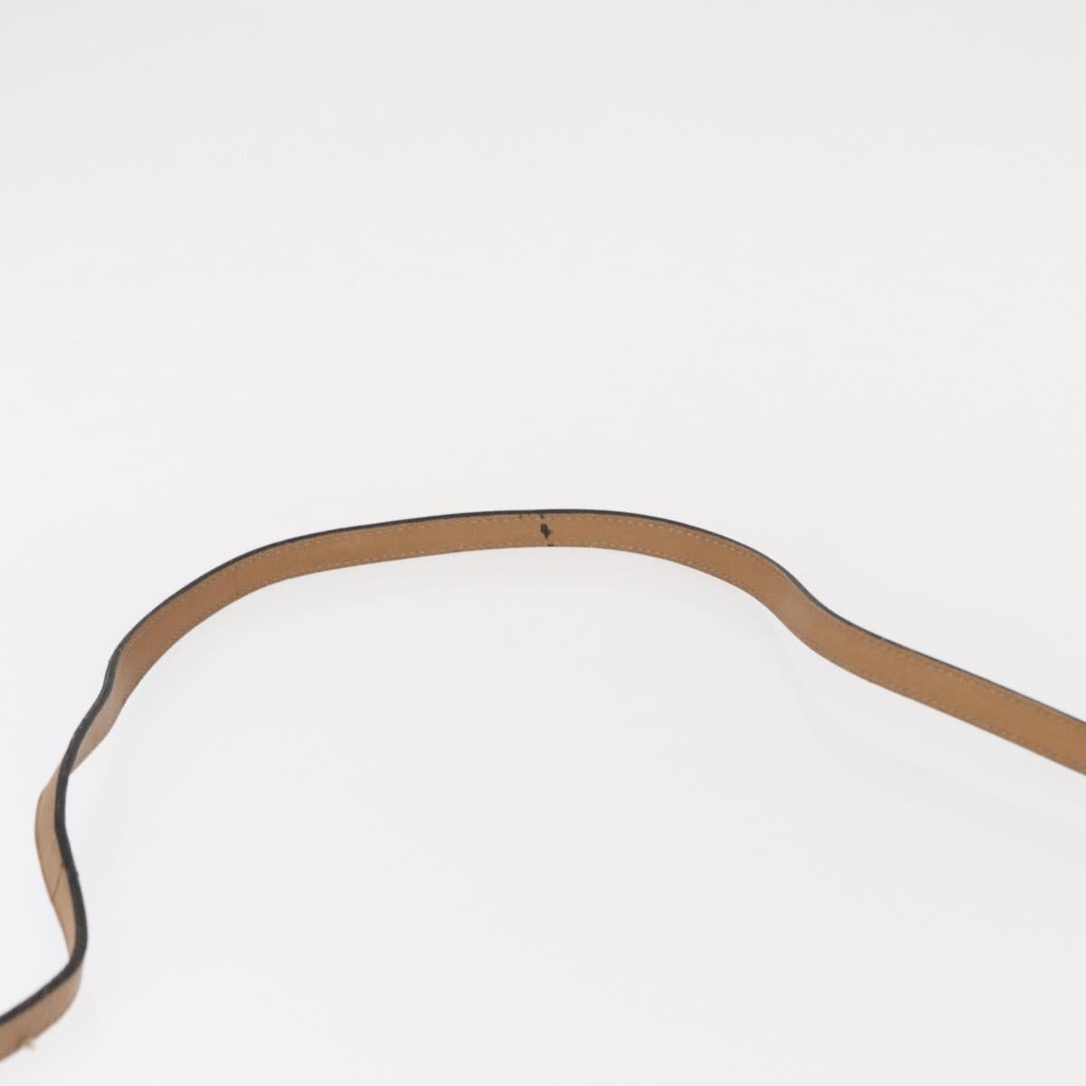 Christian Dior Honeycomb Canvas Shoulder Bag PVC Black Gold Auth 147083