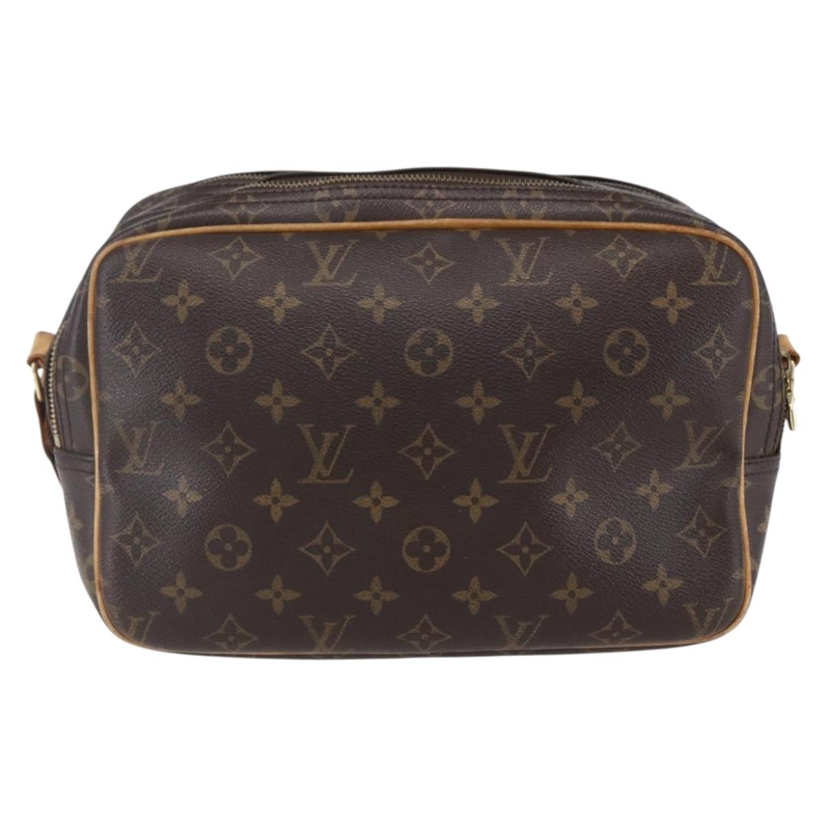 LOUIS VUITTON Monogram Reporter PM Shoulder Bag M45254 LV Auth 147091