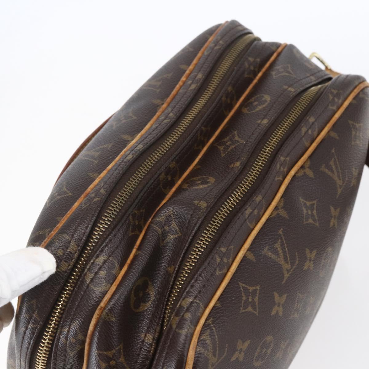 LOUIS VUITTON Monogram Reporter PM Shoulder Bag M45254 LV Auth 147091