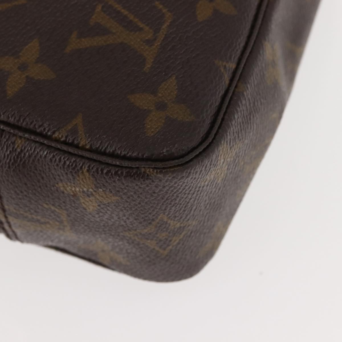 LOUIS VUITTON Monogram Trousse Toilette 23 Clutch Bag M47524 LV Auth 147094