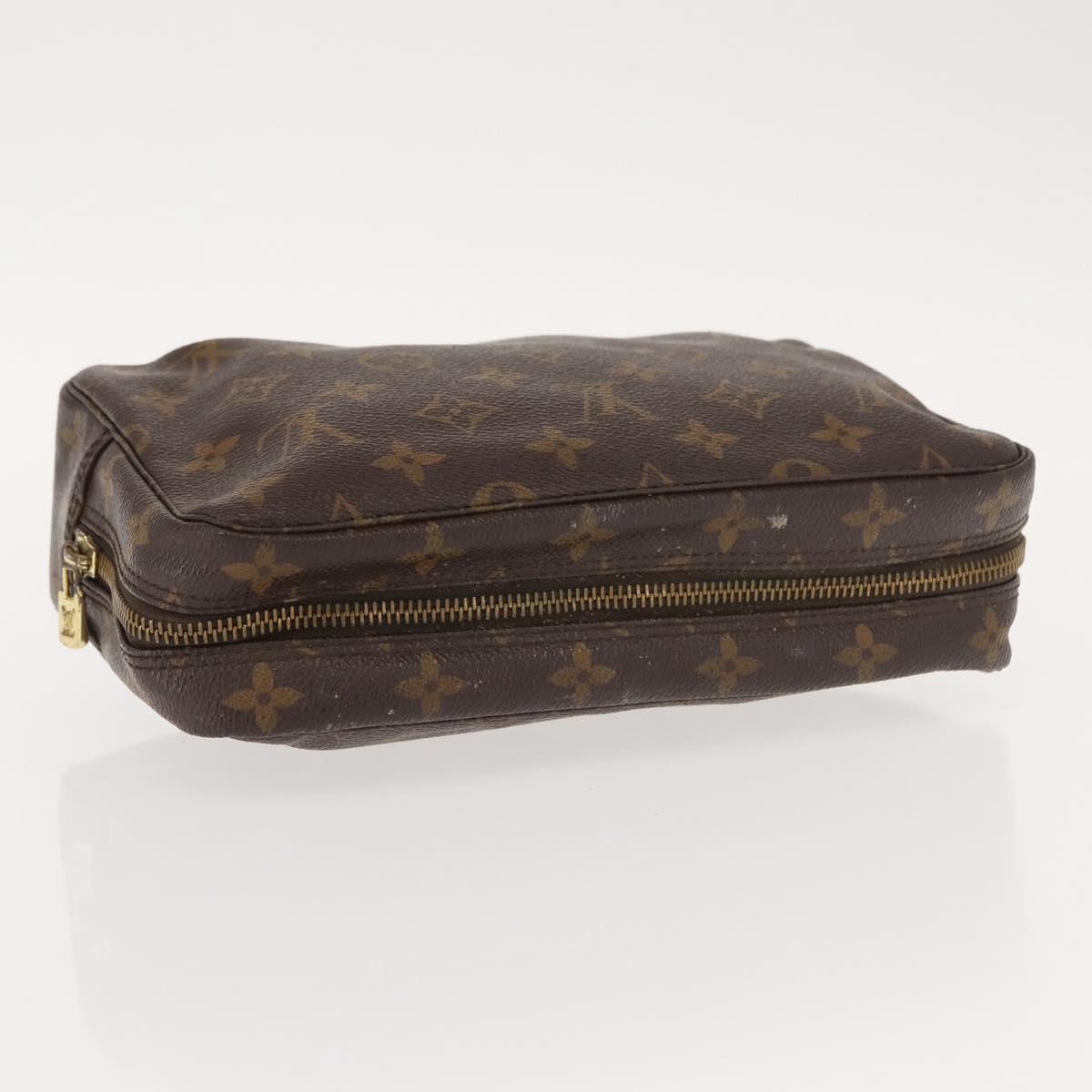 LOUIS VUITTON Monogram Trousse Toilette 23 Clutch Bag M47524 LV Auth 147094