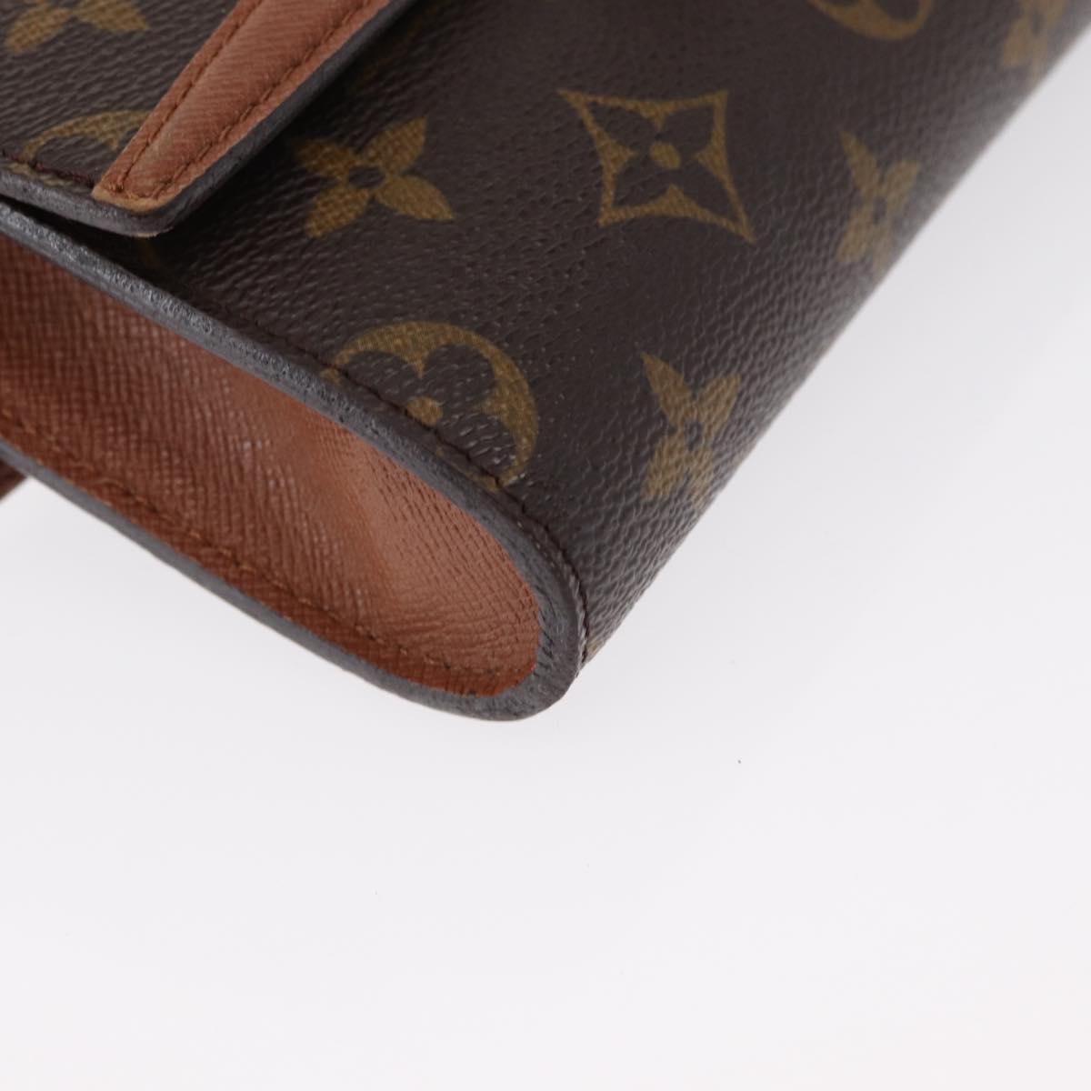 LOUIS VUITTON Monogram Pochette Arush Waist Bag M51975 LV Auth 147095