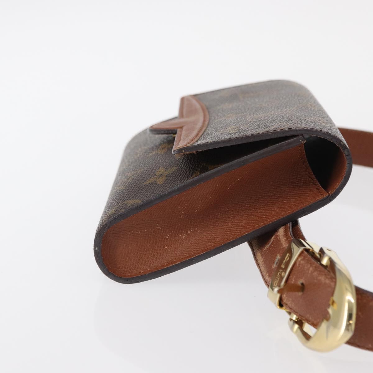 LOUIS VUITTON Monogram Pochette Arush Waist Bag M51975 LV Auth 147095