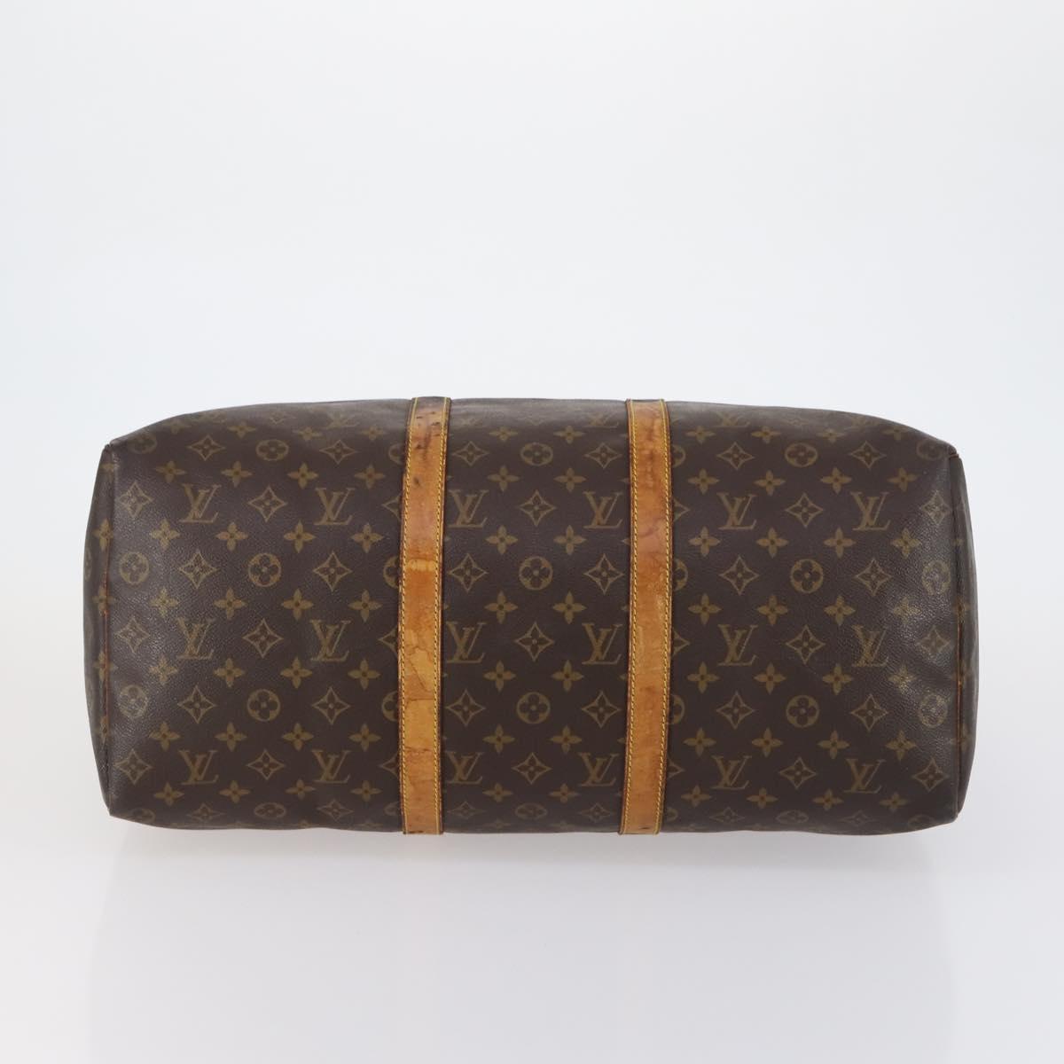 LOUIS VUITTON Monogram Keepall 50 Boston Bag M41426 LV Auth 147097