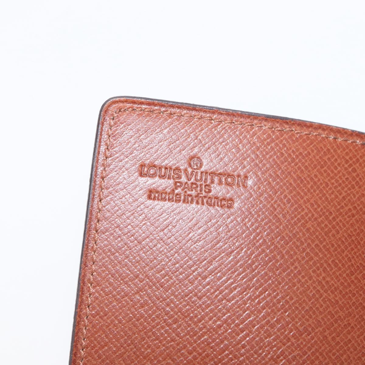 LOUIS VUITTON Monogram Porto Cartes Crdit Pression Card Case M60937 Auth 147099