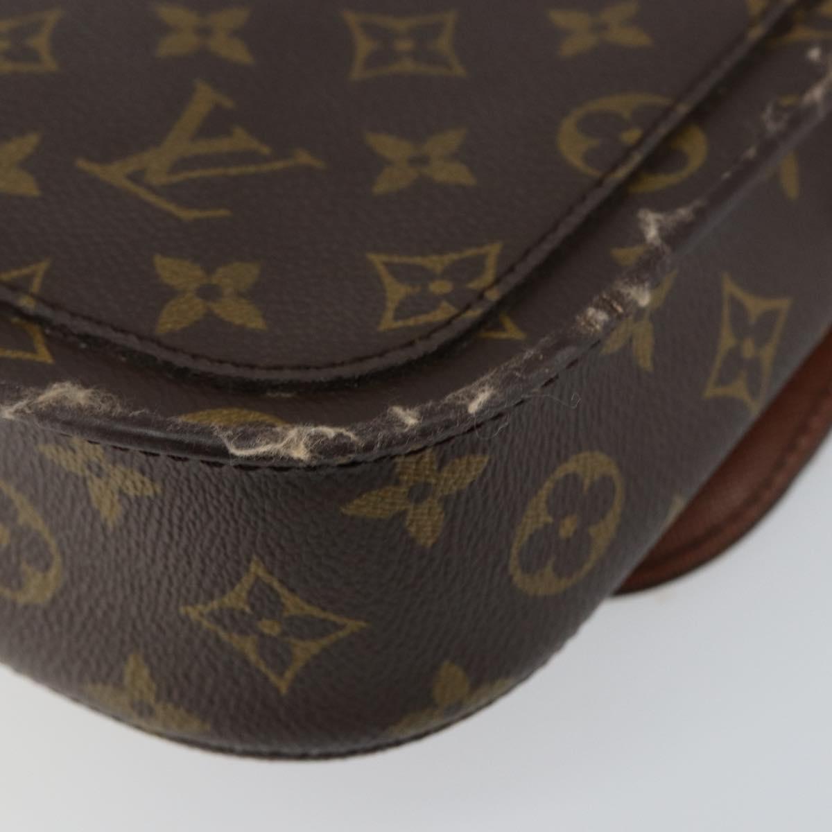 LOUIS VUITTON Monogram Saint Cloud MM Shoulder Bag M51243 LV Auth 147121
