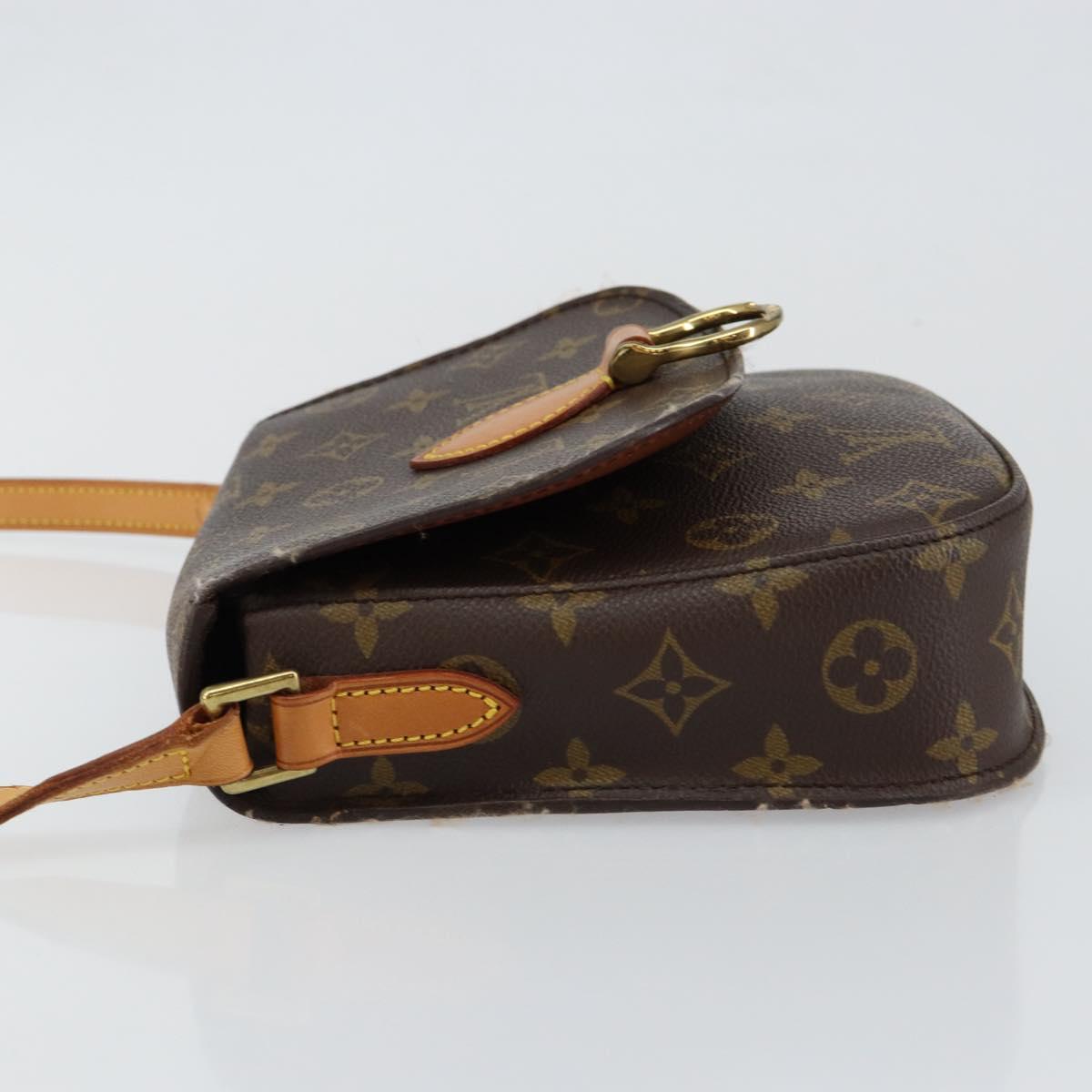 LOUIS VUITTON Monogram Saint Cloud MM Shoulder Bag M51243 LV Auth 147121