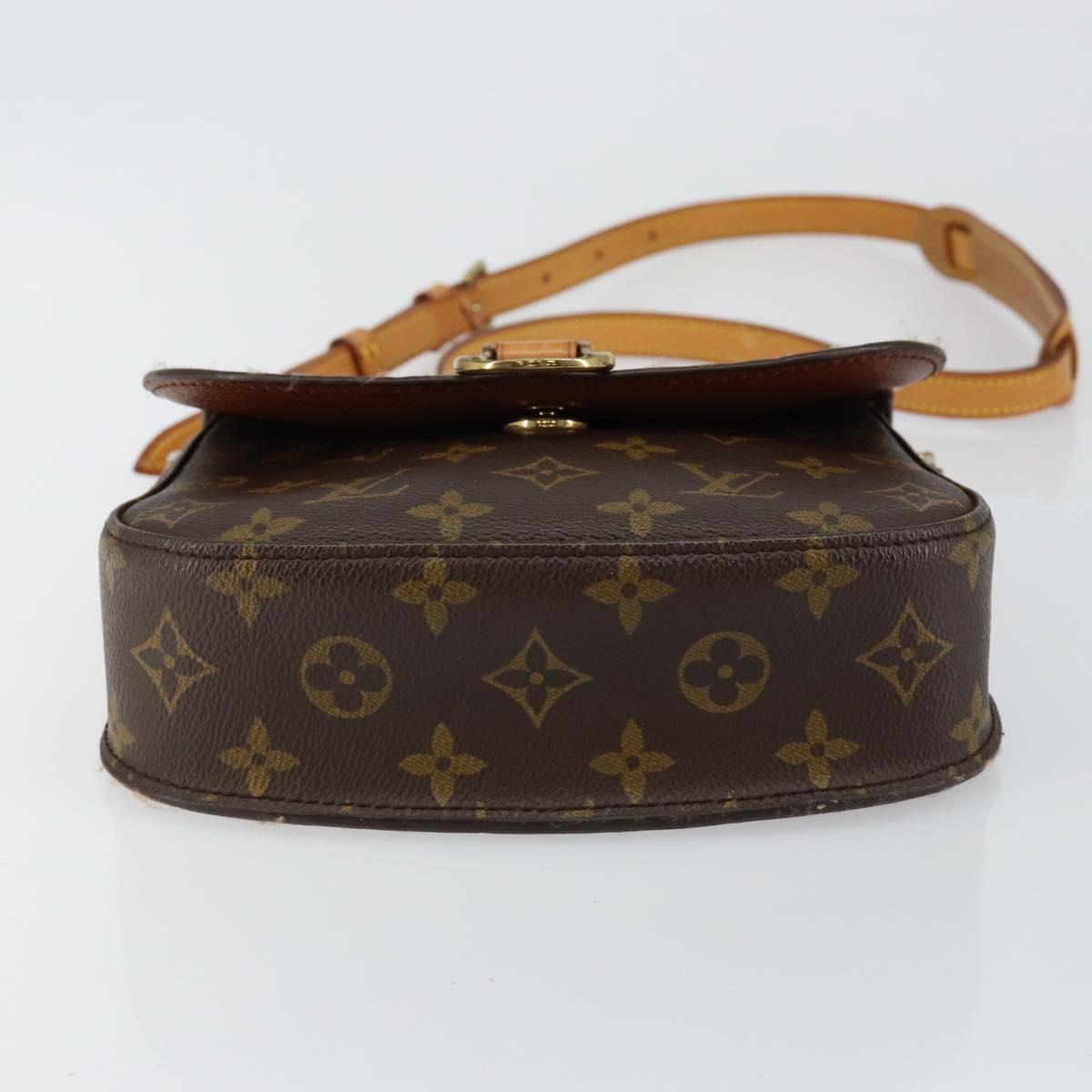 LOUIS VUITTON Monogram Saint Cloud MM Shoulder Bag M51243 LV Auth 147121