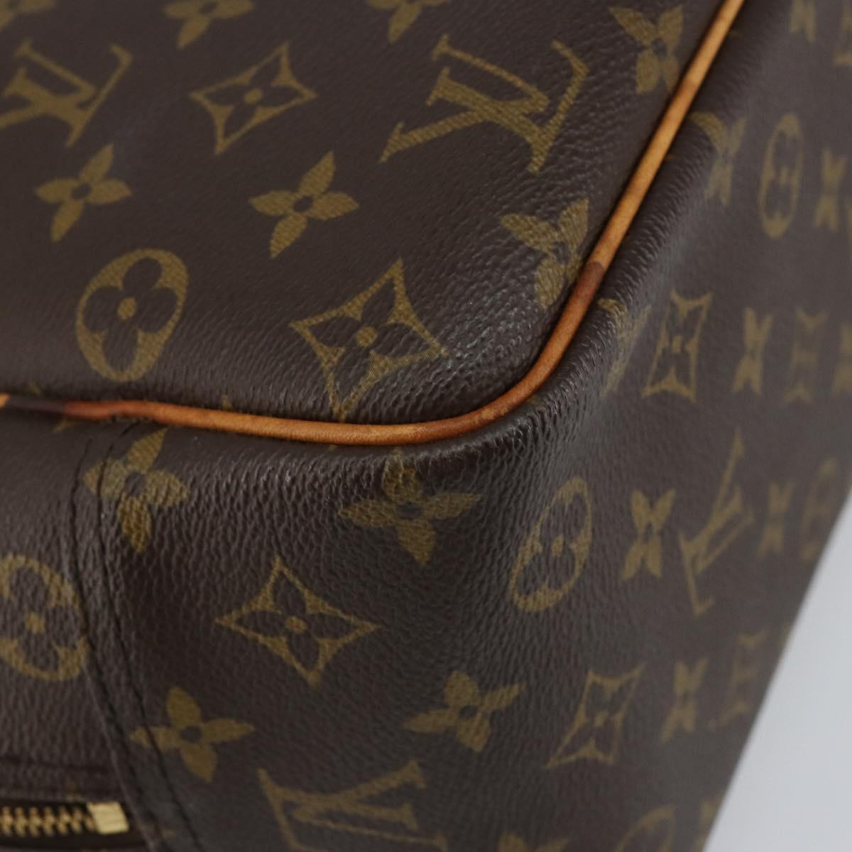 LOUIS VUITTON Monogram Deauville Hand Bag M47270 LV Auth 147122