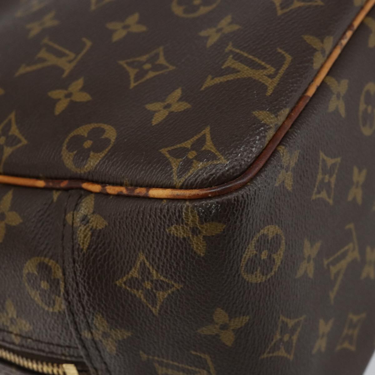LOUIS VUITTON Monogram Deauville Hand Bag M47270 LV Auth 147122