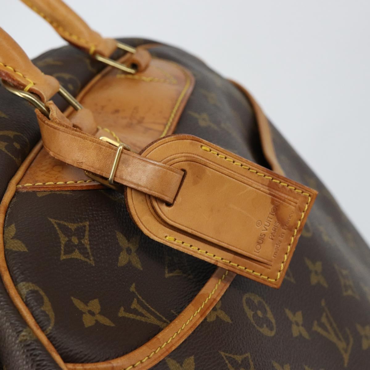 LOUIS VUITTON Monogram Deauville Hand Bag M47270 LV Auth 147122