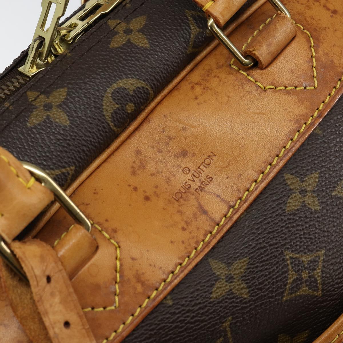 LOUIS VUITTON Monogram Deauville Hand Bag M47270 LV Auth 147122