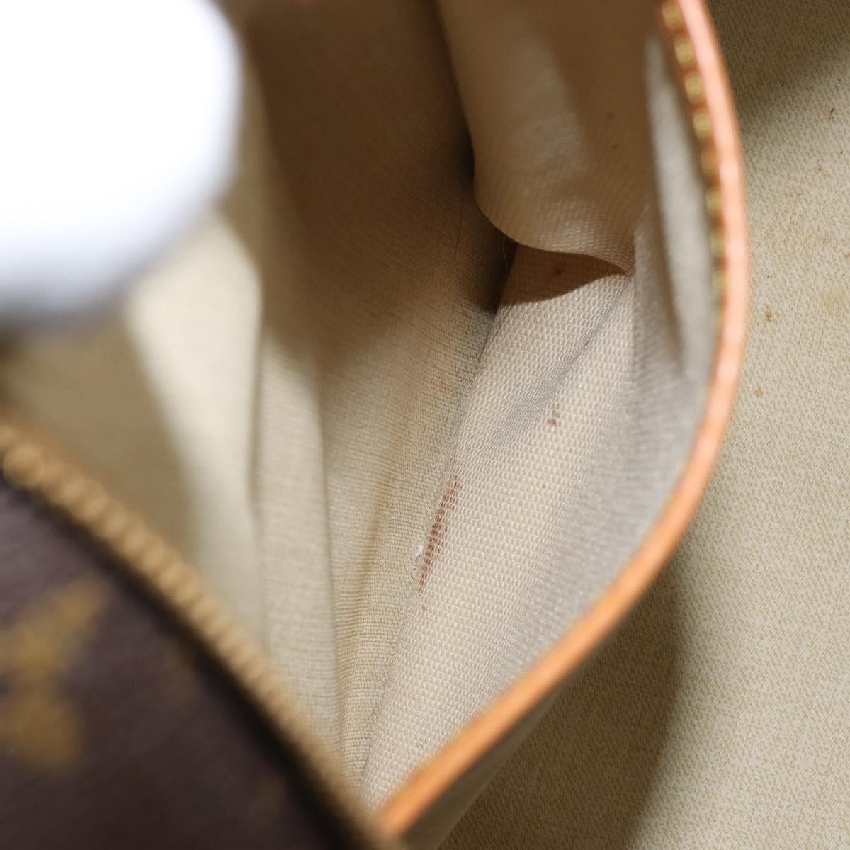 LOUIS VUITTON Monogram Deauville Hand Bag M47270 LV Auth 147122