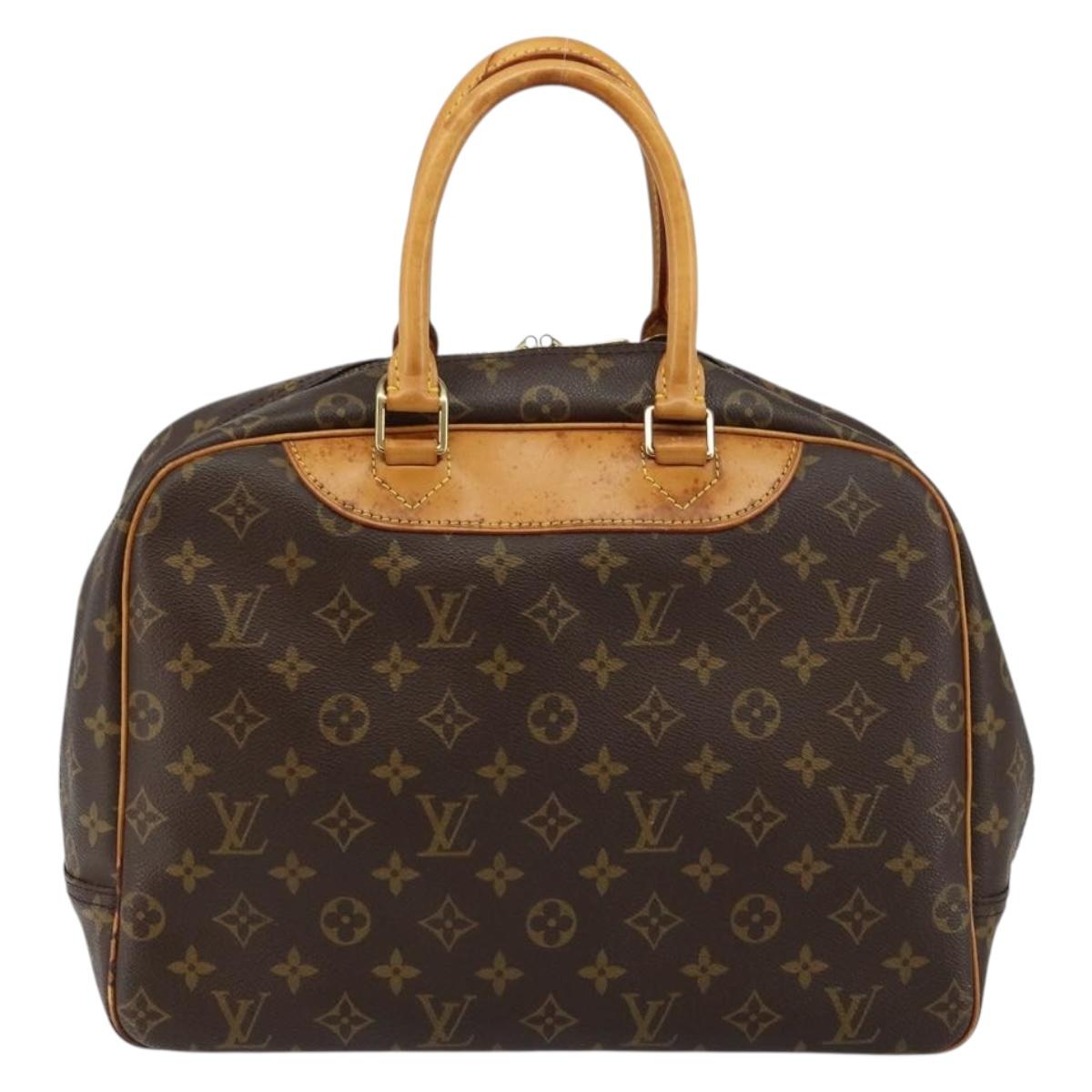 LOUIS VUITTON Monogram Deauville Hand Bag M47270 LV Auth 147122