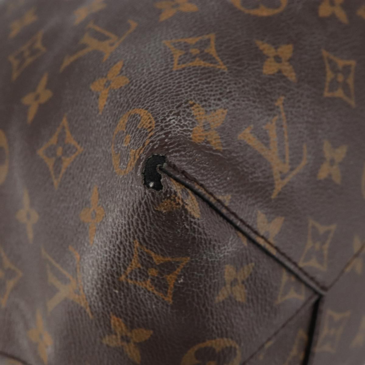 LOUIS VUITTON Monogram Flower Hobo Shoulder Bag M43545 LV Auth 147124