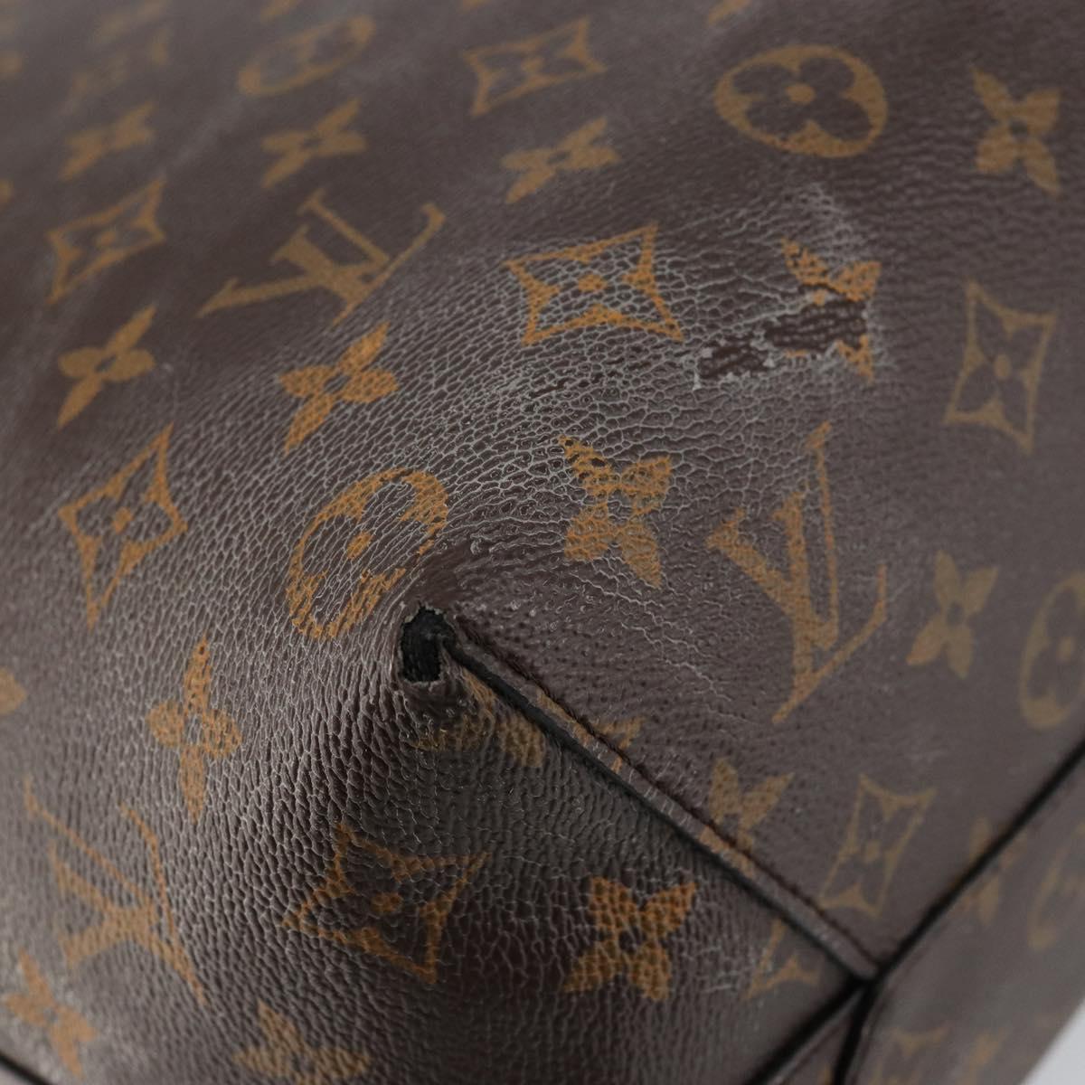 LOUIS VUITTON Monogram Flower Hobo Shoulder Bag M43545 LV Auth 147124