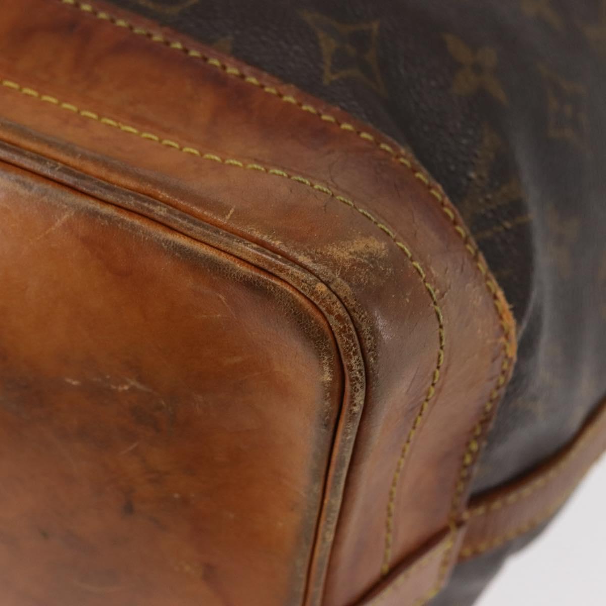 LOUIS VUITTON Monogram Noe Shoulder Bag M42224 LV Auth 147127