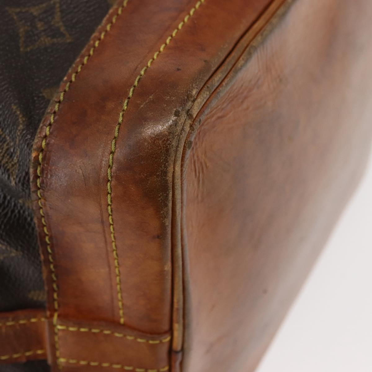 LOUIS VUITTON Monogram Noe Shoulder Bag M42224 LV Auth 147127