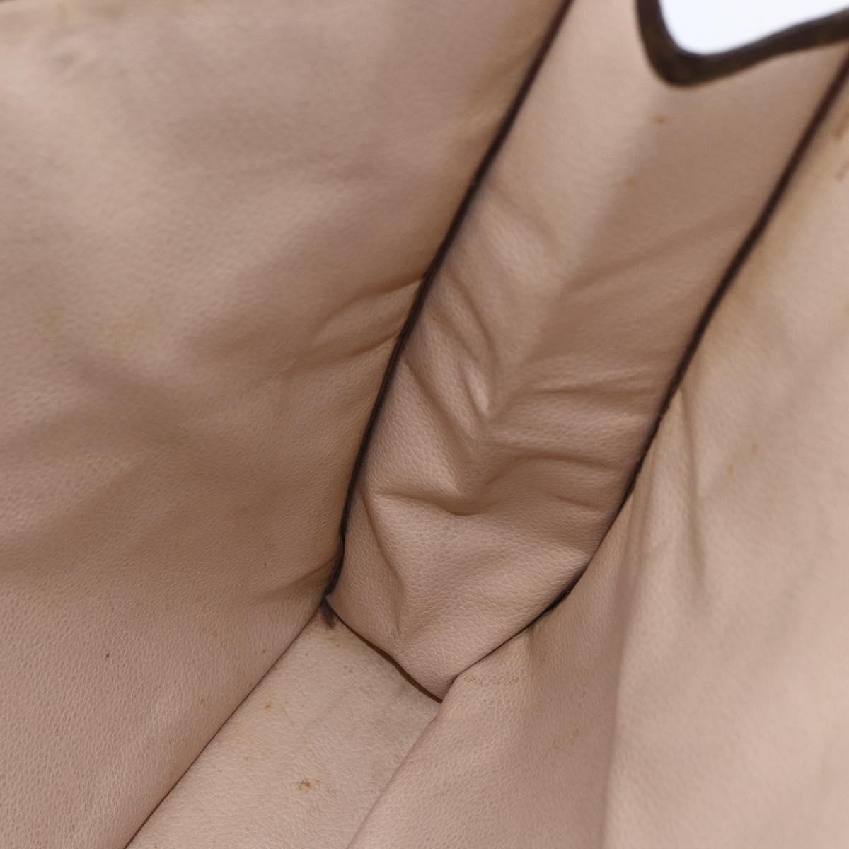 LOUIS VUITTON Monogram Sac Plat Hand Bag M51140 LV Auth 147130