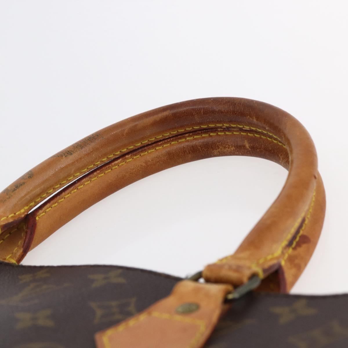 LOUIS VUITTON Monogram Sac Plat Hand Bag M51140 LV Auth 147131